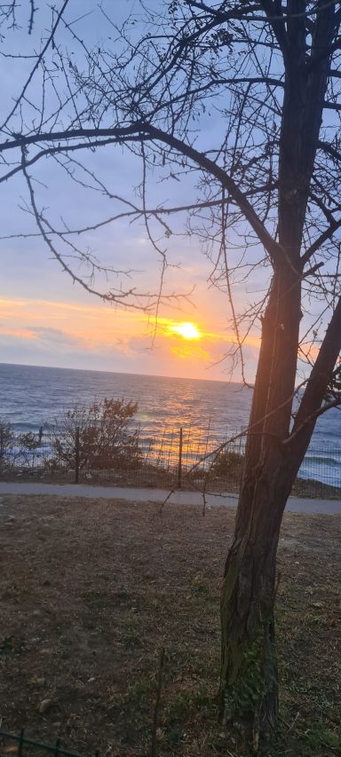 Sonnenaufgang am Schwarzen Meer